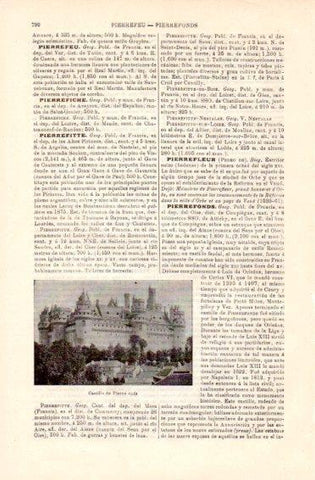 LAMINA V49751: Castillo de Pierrefonds, Francia