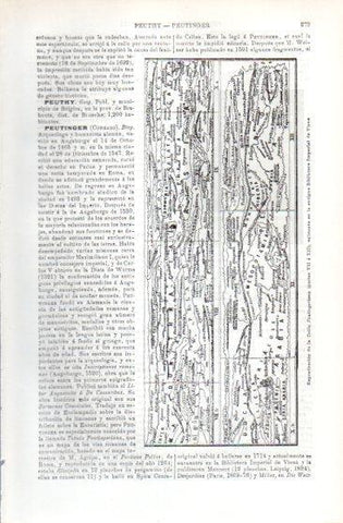 LAMINA V49679: Tabla Peutingeriana partes VII a XII, Biblioteca Imperial de Viena