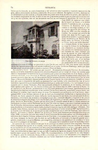 LAMINA V49663: Casa del Petrarca en Arqua, Italia