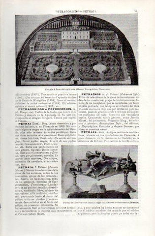LAMINA V49662: Petraja a finales del siglo XVI