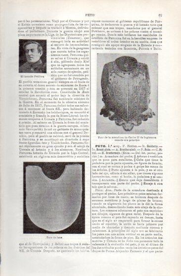 LAMINA V49659: Peto de la armadura de Carlos II de Inglaterra