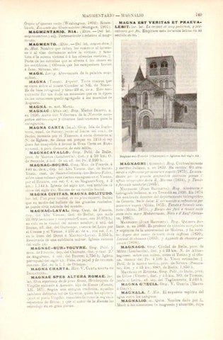 LAMINA V49844: Iglesia de Magnac-sur-Touvre