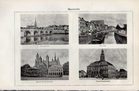 LAMINA V49840: Vistas de Maastricht o Maestrich