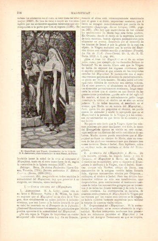 LAMINA V49857: El Magnificat por Tissot