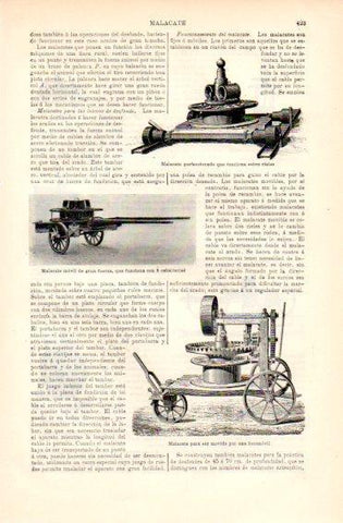 LAMINA V49879: Malacate para ser movido por una locomovil