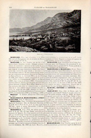 LAMINA V49875: Vista general de Makarska