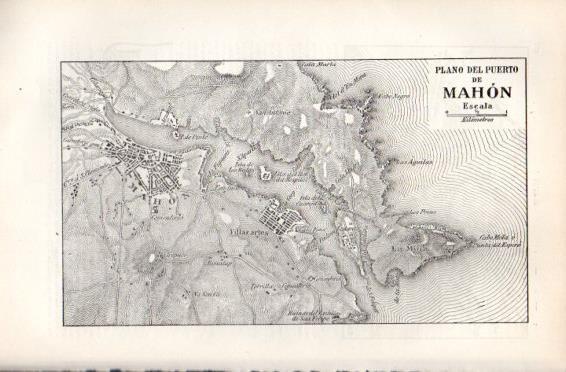 LAMINA V49868: Plano de puerto de Mahon