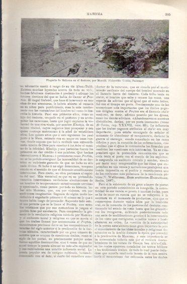 LAMINA V49866: Plegaria de Mahoma en el desierto por Morell