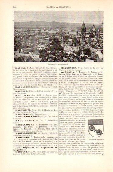 LAMINA V49861: Vista general por Maguncia, Alemania