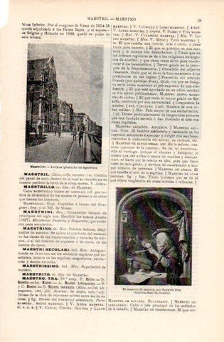 LAMINA V49829: Antigua iglesia de los Agustinos en Maestrich