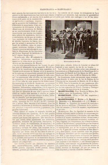 LAMINA V49828: Maestrantes de Sevilla