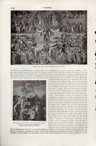 LAMINA V49794: Fresco del Juicio Final, Campo Santo de Pisa