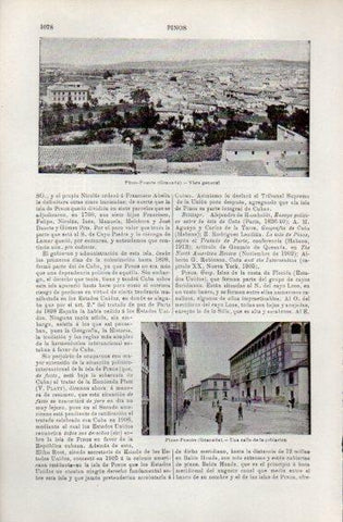 LAMINA V49786: Vista general y calle en Pinos Puente, Granada