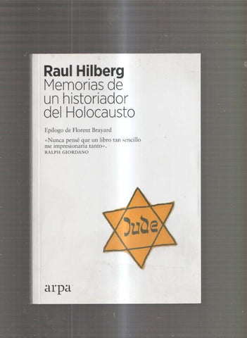 Memorias de un historiador del Holocausto
