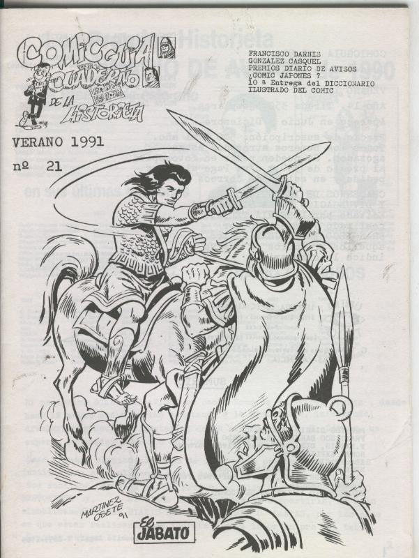 Fanzine: Comicguia numero 021: El Jabato