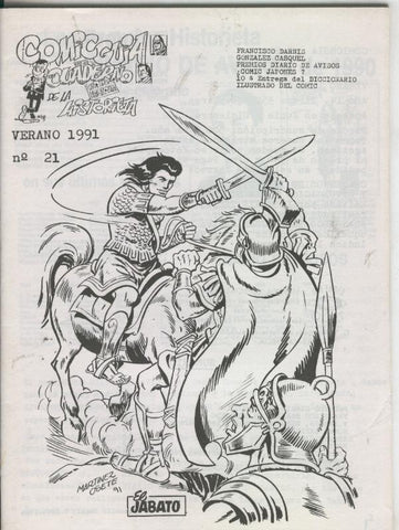 Fanzine: Comicguia numero 021: El Jabato