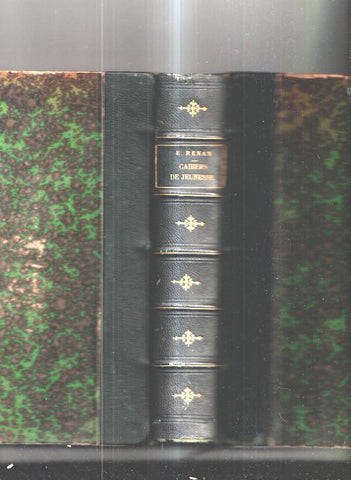 Cahiers de Jeunesse 1845-1846