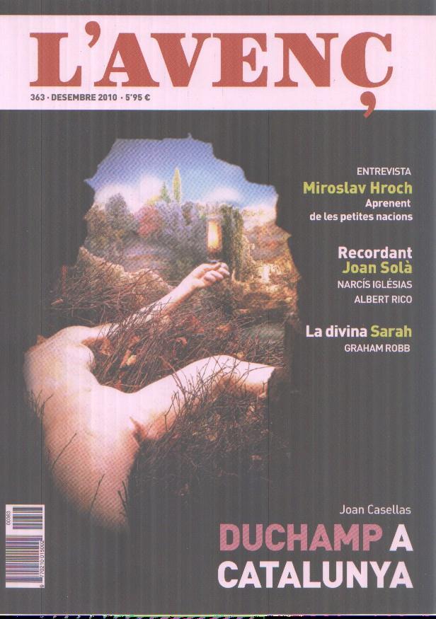 Revista L'Avenç numero 363: Miroslav Hroch, Duchamp a catalunya  