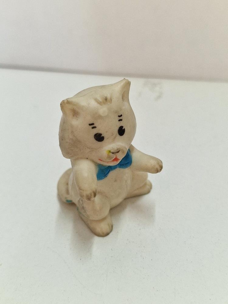 Figura de goma: Gato de pie