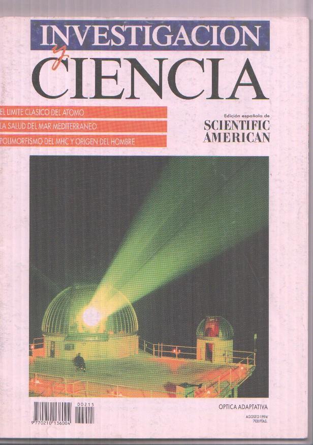 Investigacion y Ciencia numero 215: La salud del mar mediterraneo
