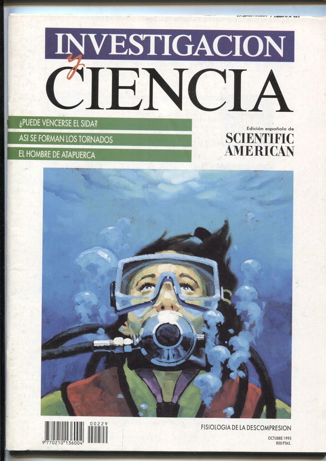 Revista Investigacion y Ciencia numero 229: Los yacimientos de Atapuerca
