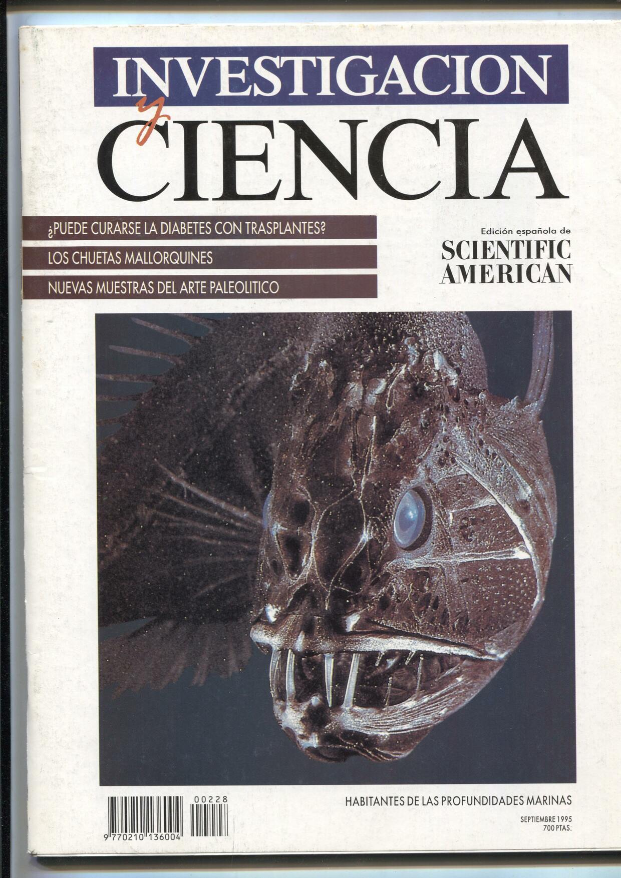 Revista Investigacion y Ciencia numero 228: El trabuco