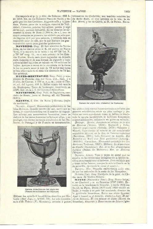LAMINA ESPASA 40134: Navata del siglo XVII