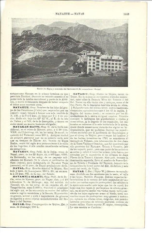 LAMINA ESPASA 40137: Rocas de Naye, Suiza