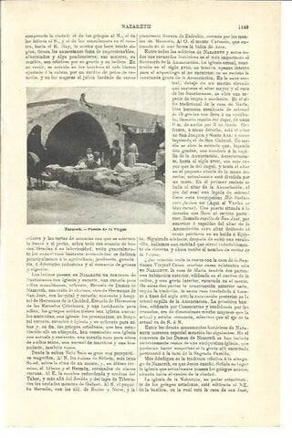 LAMINA ESPASA 40141: Fuente de la Virgen en Nazaret