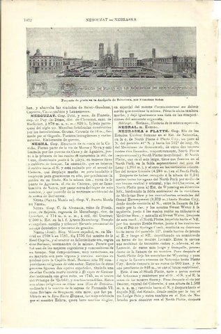 LAMINA ESPASA 40144: Proyecto de plaza de la Acropolis de Barcelona