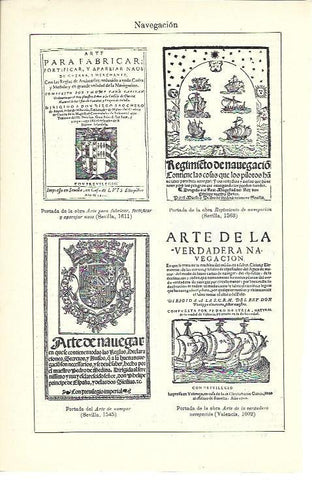 LAMINA ESPASA 40126: Portadas de libros de navegacion