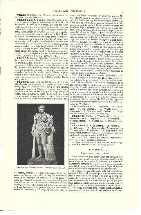 LAMINA ESPASA 40148: Hercules con Telefo en brazos