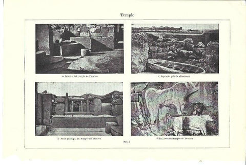 LAMINA ESPASA 40169: Templo de Tarxien