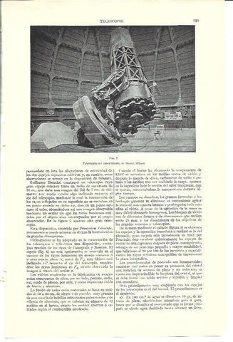 LAMINA ESPASA 40159: Telescopio de Mount Wilson