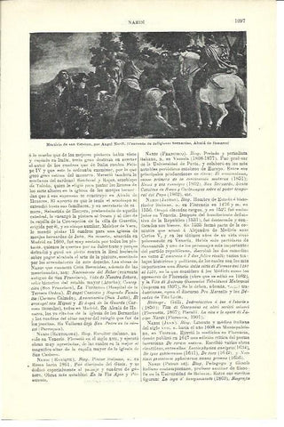 LAMINA ESPASA 40102: Martirio de San Esteban, por Nardi