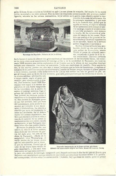 LAMINA ESPASA 40083: Sarcofago de Napoleon