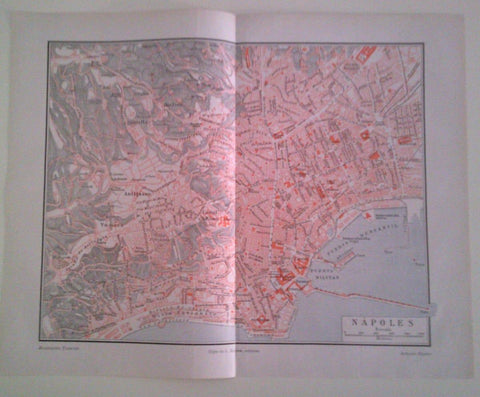 LAMINA ESPASA 40087: Plano de Napoles