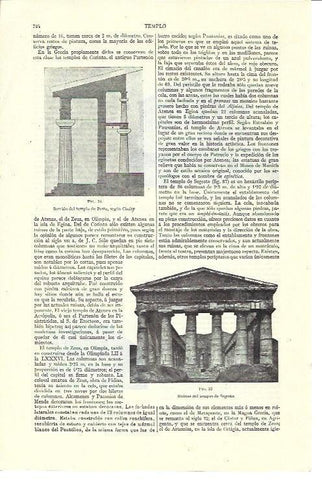LAMINA ESPASA 40183: Ruinas del templo de Segesto