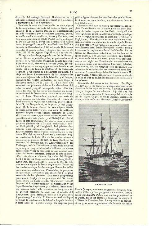 LAMINA ESPASA 40273: Barco La Estrella Polar