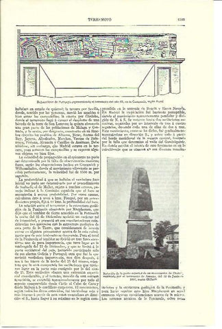 LAMINA ESPASA 40255: Relieve de Pompeya representando el terremoto del año 63