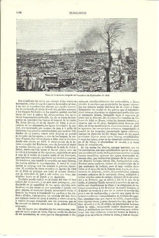 LAMINA ESPASA 40253: Yokohama despues del terremoto de 1923