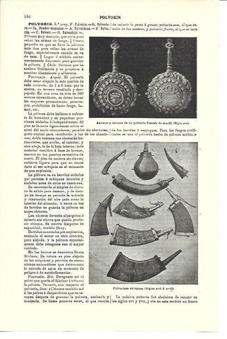LAMINA ESPASA 40290: Polvorines europeos de los siglos XVII-XVIII