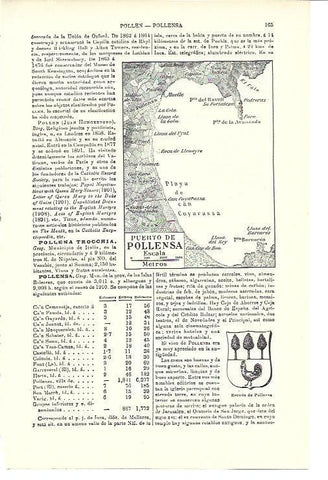 LAMINA ESPASA 40291: Plano del Puerto de Pollensa