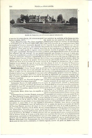 LAMINA ESPASA 40295: Castillo de Pompadour
