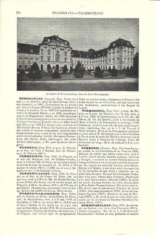 LAMINA ESPASA 40294: Palacio de Pommersfelden