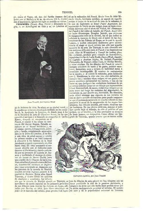 LAMINA ESPASA 40212: John Tenniel 