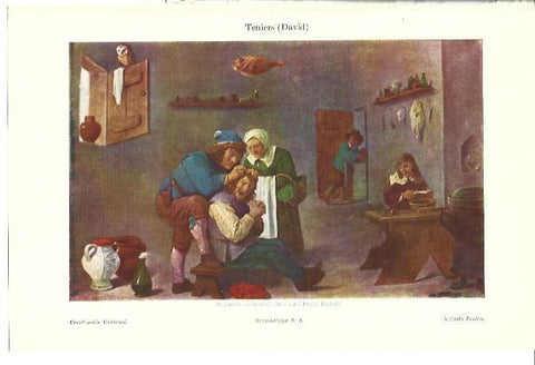 LAMINA ESPASA 40207: Operación quirurgica, por David Teniers
