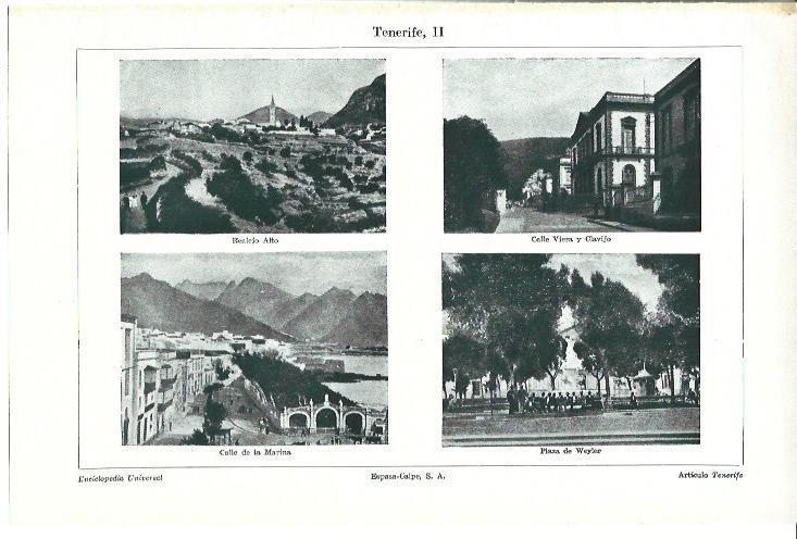 LAMINA ESPASA 40206: Calles de Tenerife