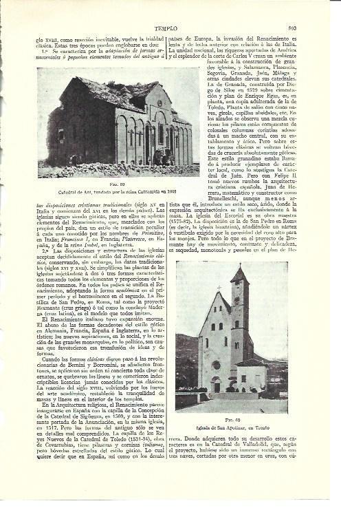 LAMINA ESPASA 40191: Iglesia de San Apolinar en Trento