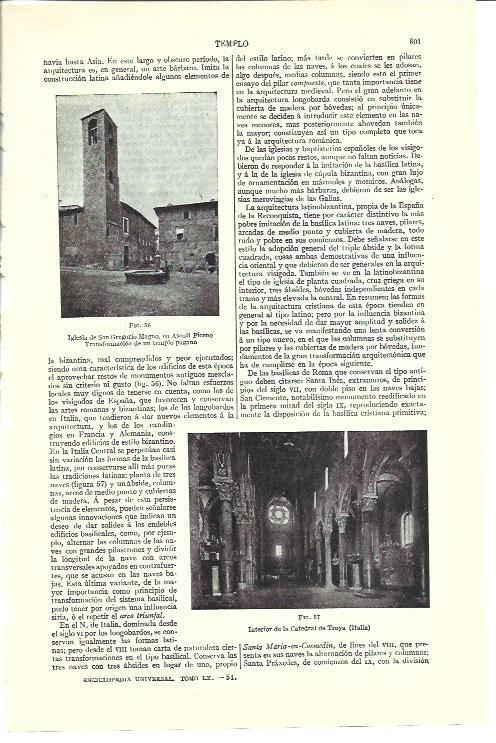 LAMINA ESPASA 40190: Iglesia de San Gregorio Magno en Ascoli Piceno